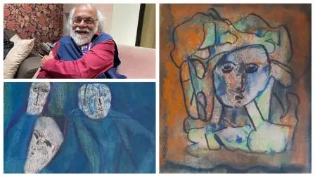 પ્રબોધ પરીખની રચનાઓ નિશ્ચિતતા અને અનિશ્ચિતતાઓ વચ્ચેના અંતરને સંબોધનારી છે - તસવીર સૌજન્ય પ્રબોધ પરીખ